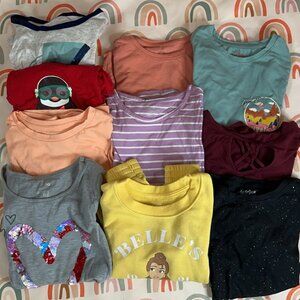 Bundle of 10 Long Sleeve Shirts (Girls)